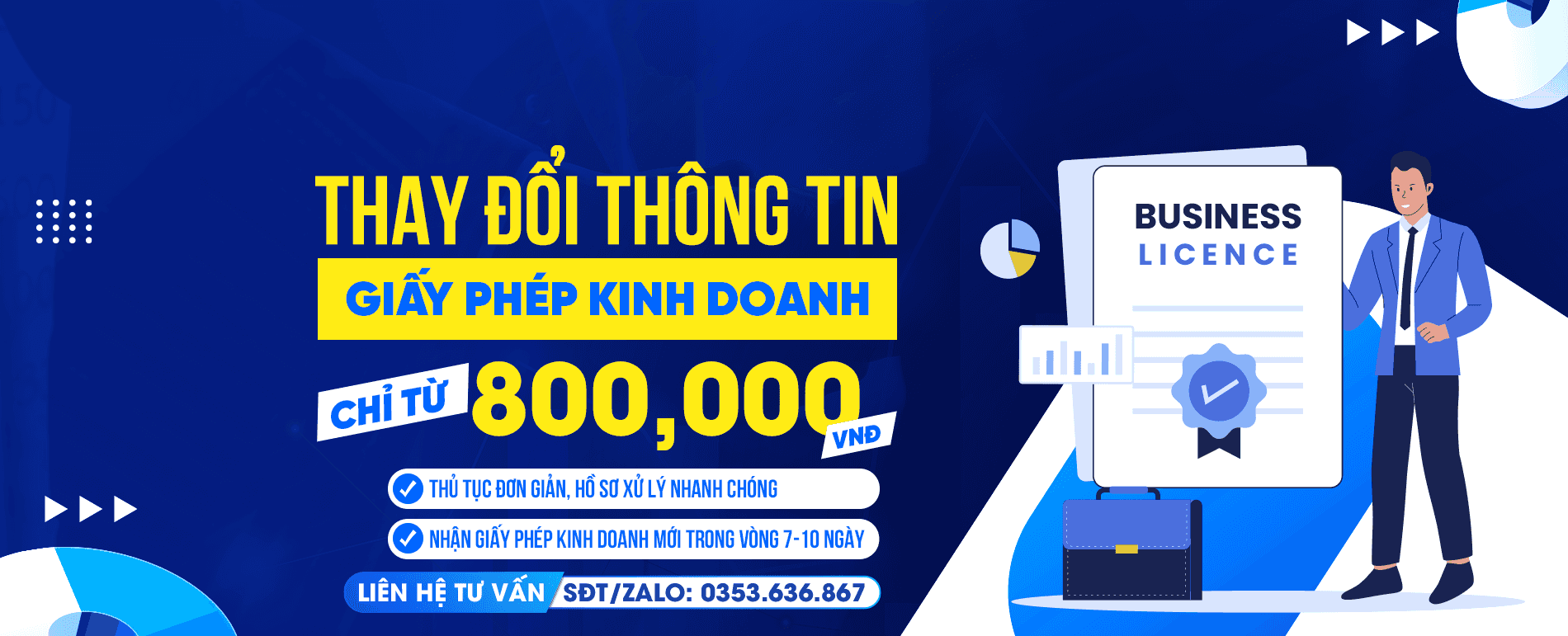 Thay đổi thông tin công ty – Thủ tục đơn giản, nhanh chóng.